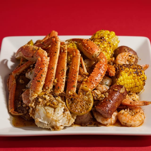 Seafood Menu.
