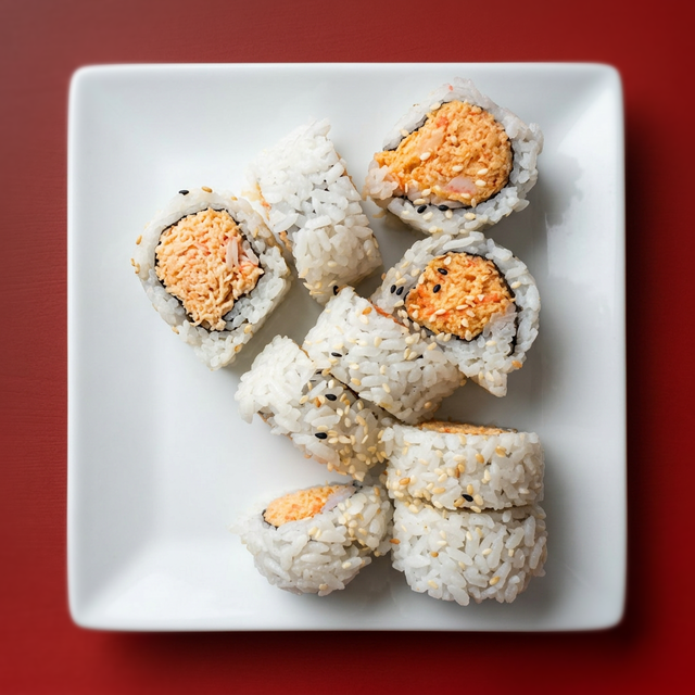 Spicy Crabmeat Roll.